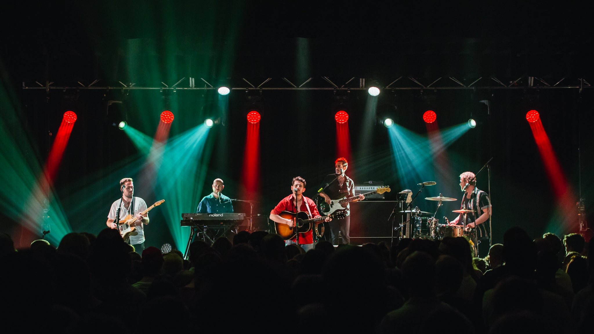 Boy and bear playing at Venue 114