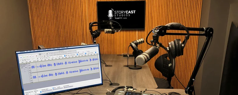 Podcast studio