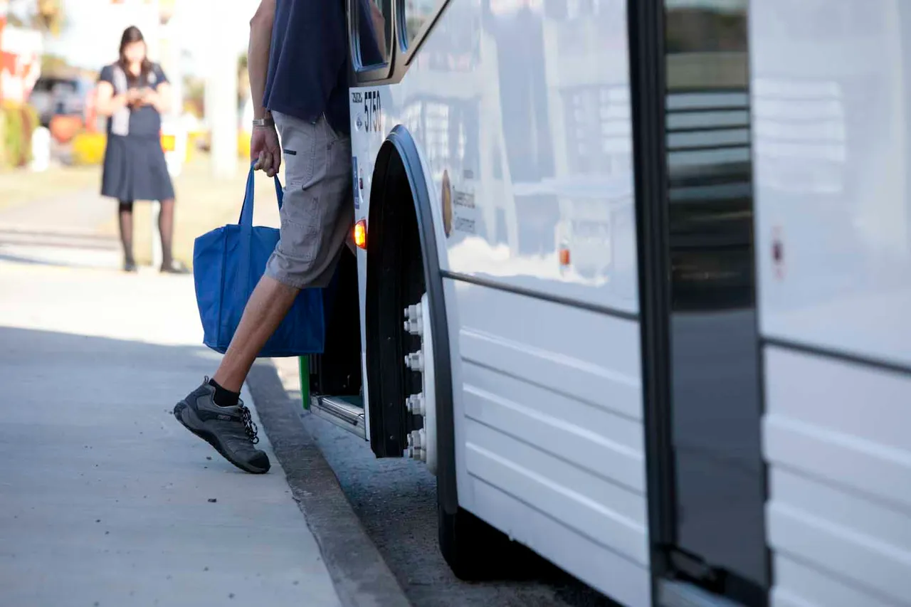 using public transport