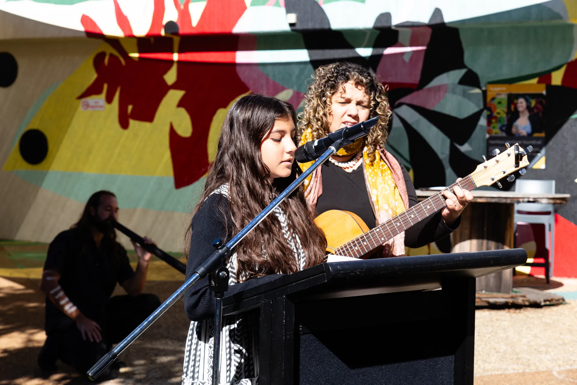 Youth First Nations singer.