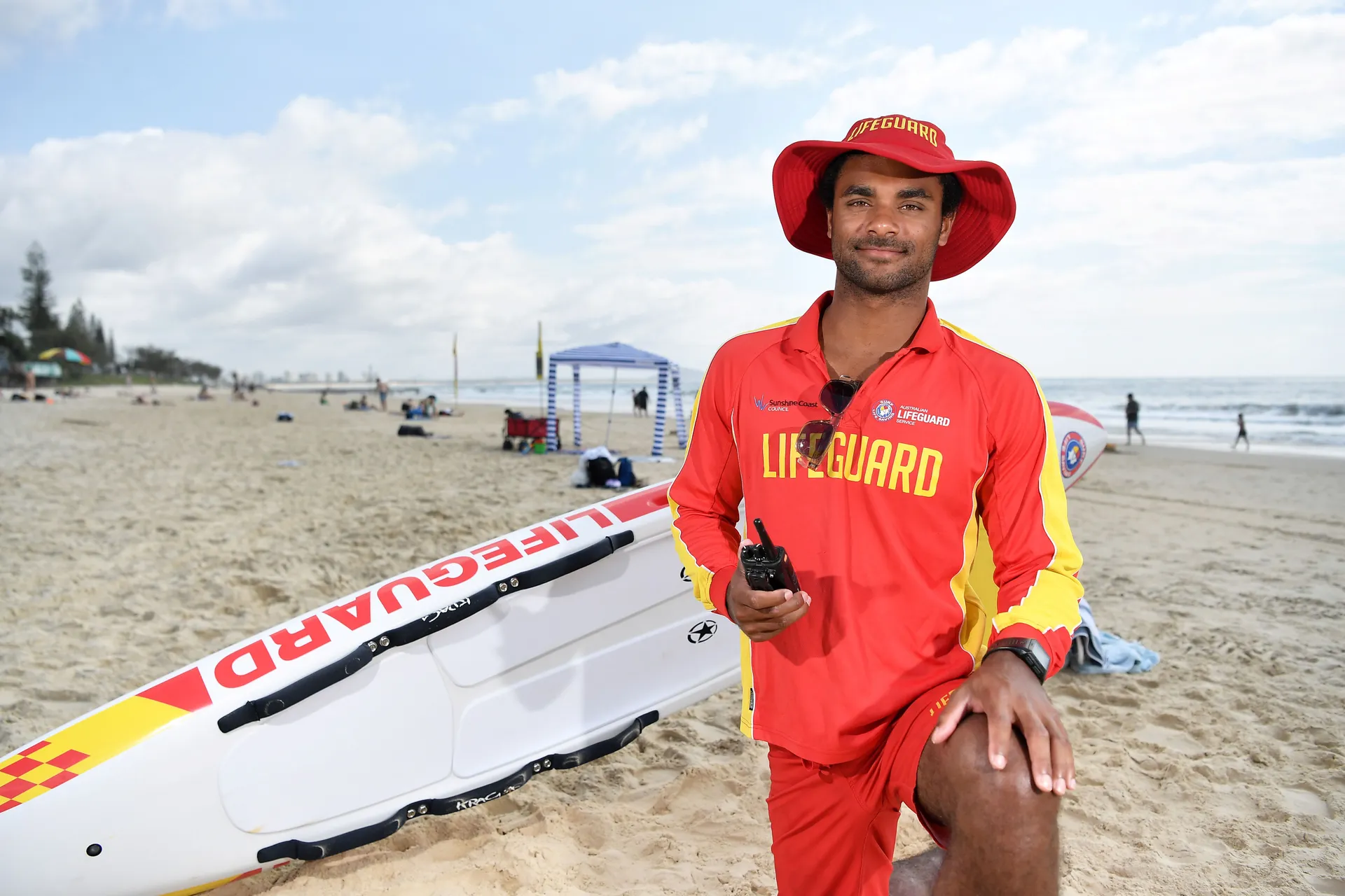 Professional Lifeguard Steven Coombes will be helping protect visitors to our beaches this summer.