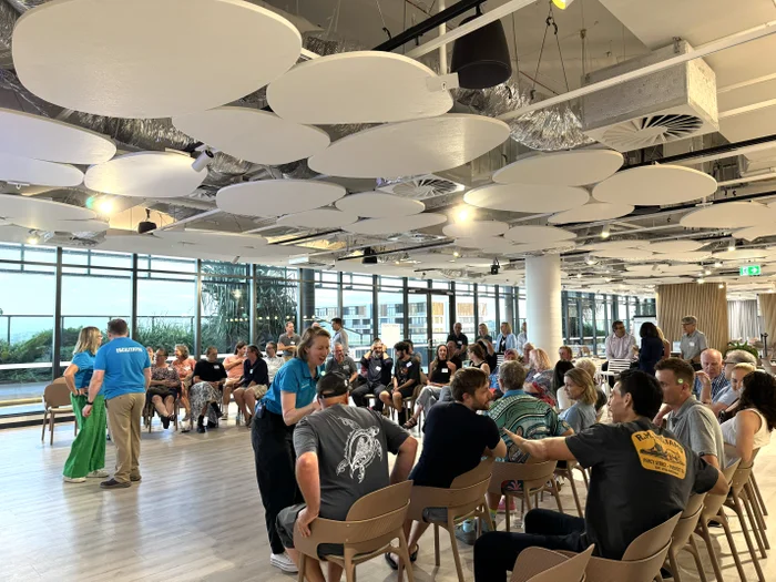 Sunshine Coast Citizens' Panel in session. 