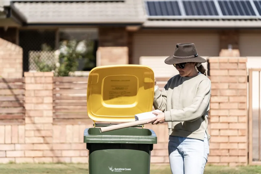 Dispose your Easter egg foil in the yellow recycle bin.