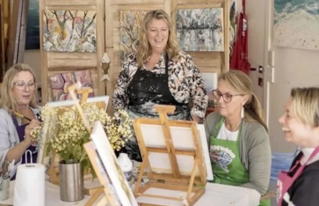 Paint and Sip for Sunshine Coast Open House