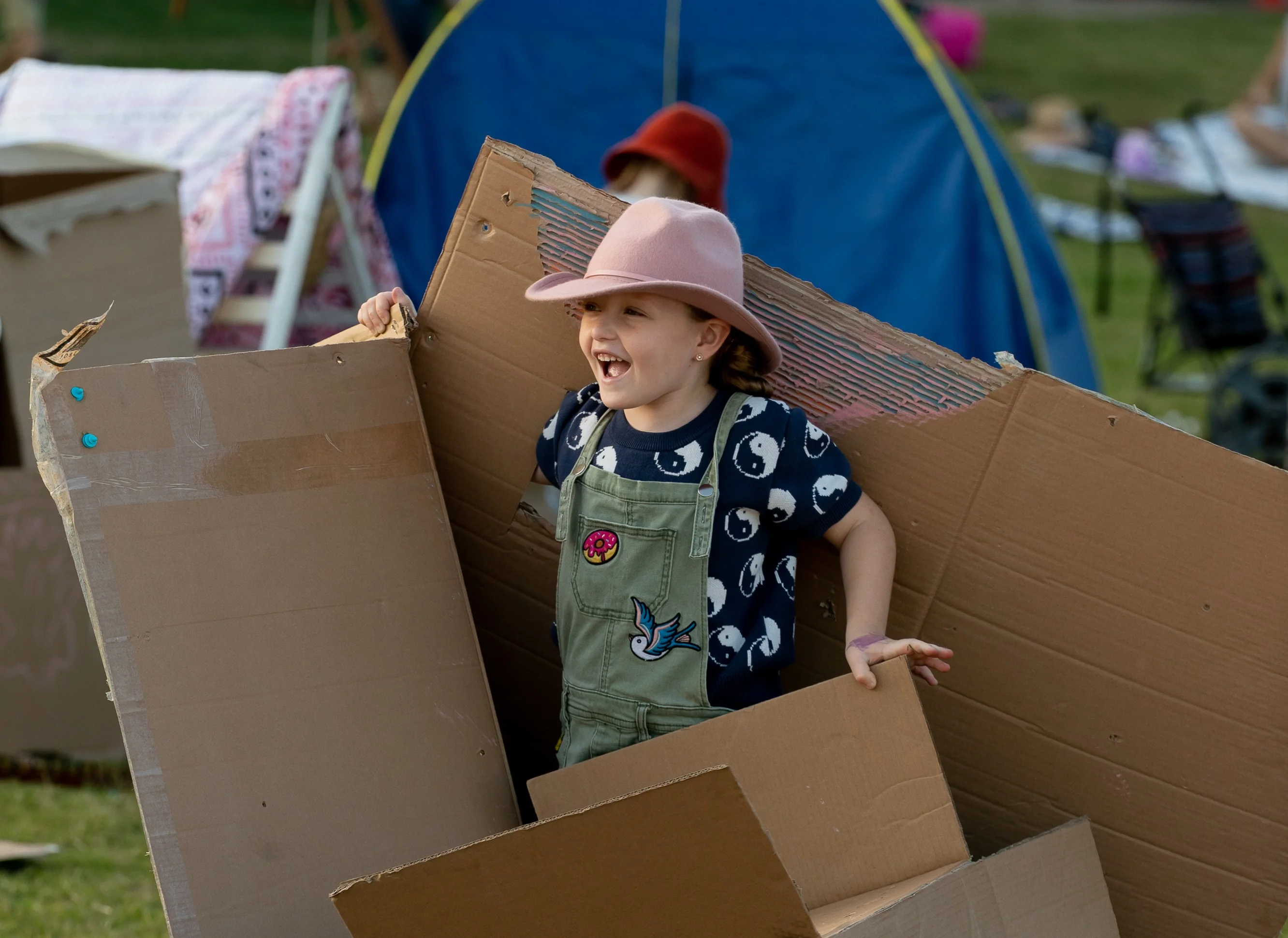 The City Makers workshop equips kids to engage in creative play. Image Tim Birch. 