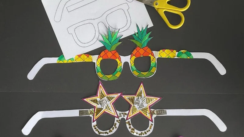 Kids Art Attack: Retro sunglasses