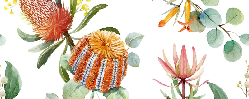 Wildflower painting