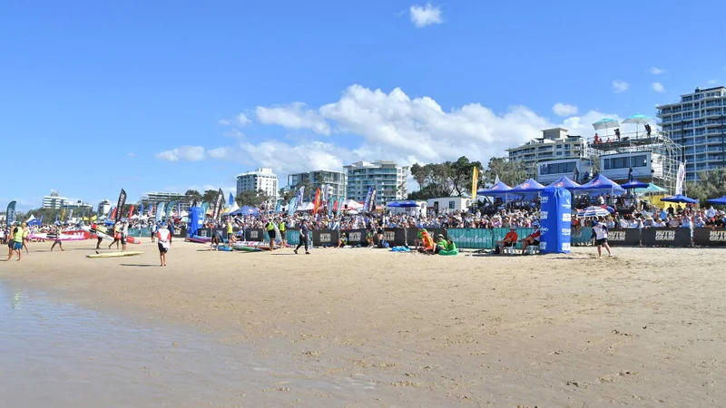 Maroochydore beach works - Surf Life Saving Championships