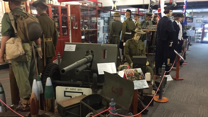 Caloundra RSL Military Display