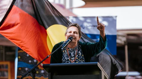 Community gathers for NAIDOC Flag Raising Ceremony
