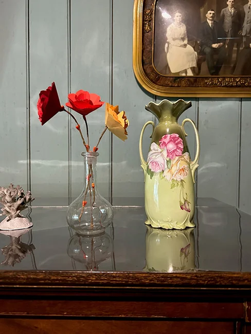 Make a Victorian-inspired paper flower and other crafts at Bankfoot House.