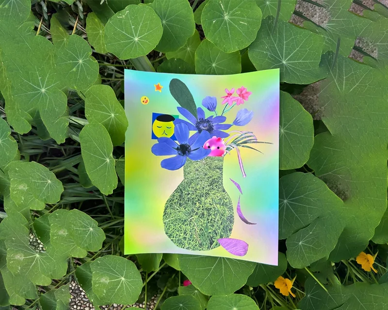 Create Up-Late: 'Message as a Vessel' Collage Workshop