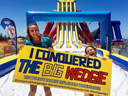 Conquer The Big Wedgie at Sunshine Coast Stadium this summer