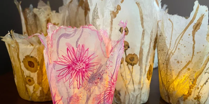 Create Up-Late: Wildflower Paper Lantern Workshop