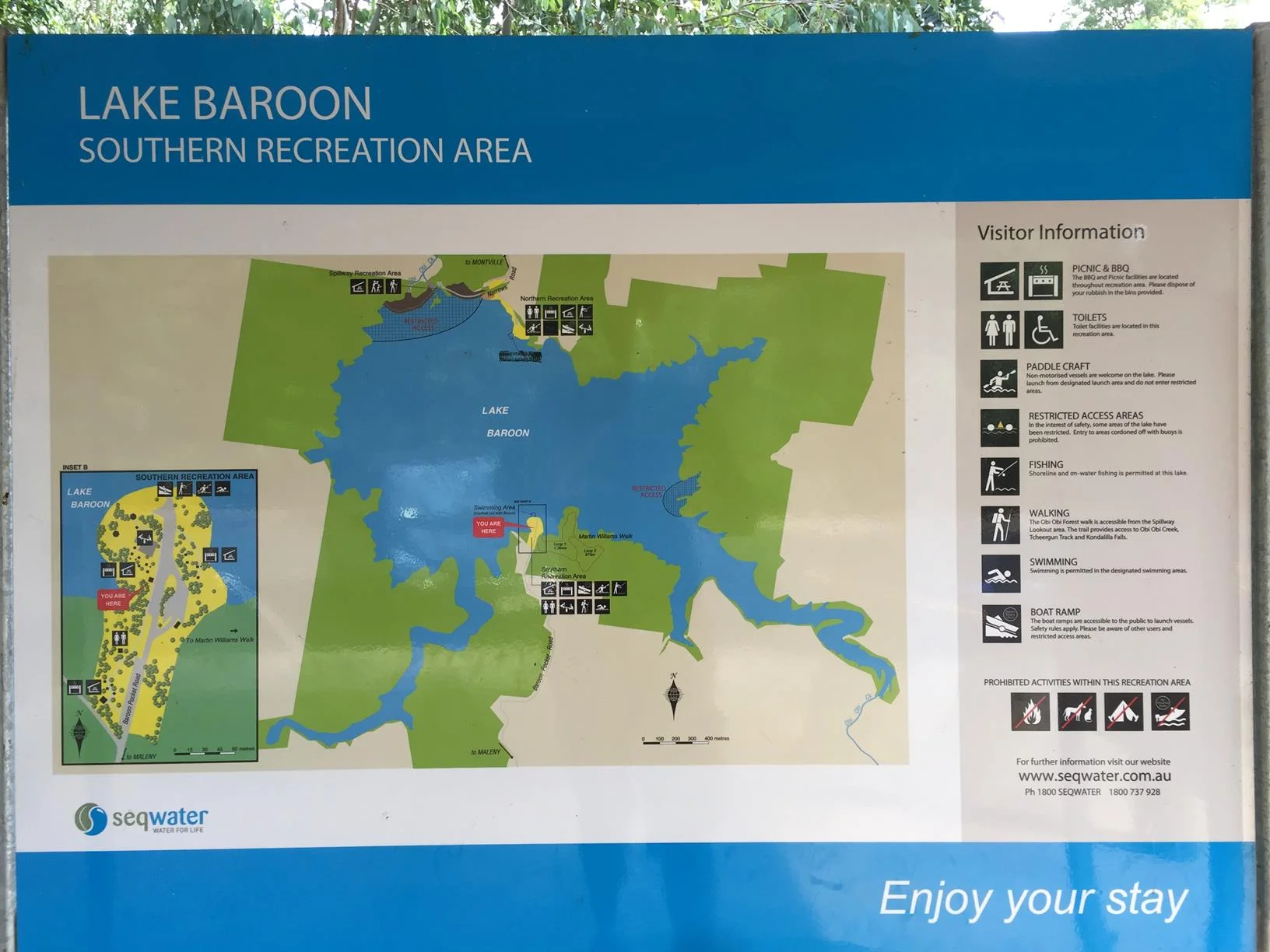 Baroon Pocket Dam – Martin Williams Walk