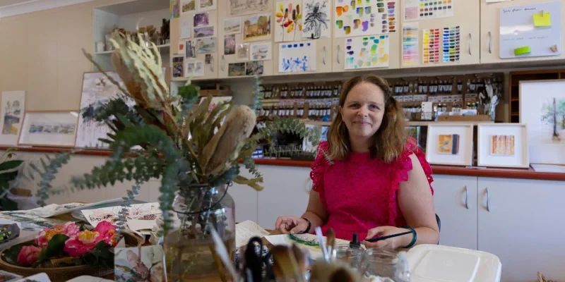 Loose Wallum Watercolour Workshop with Libby Derham