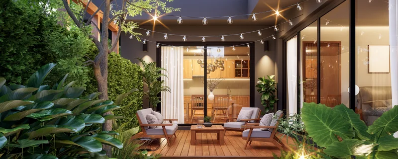 Garden lighting designs