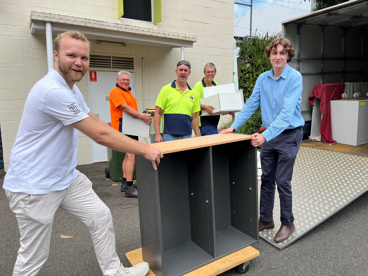 Surplus office furniture finds a purposeful new home