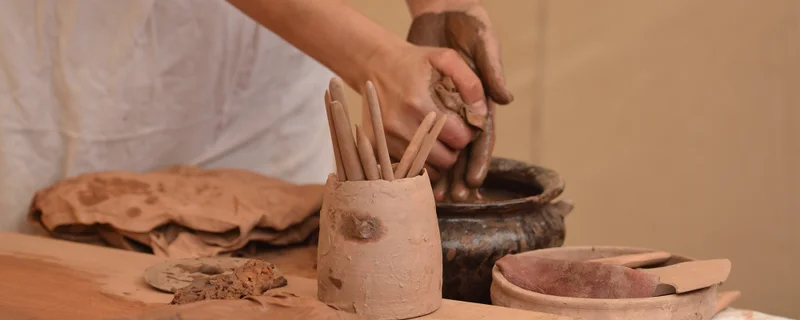 Indigenous clay crafts