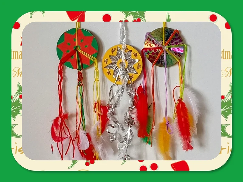 Kids Art Attack: Upcycle Christmas Creation