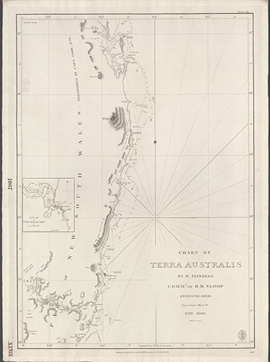 Chart of Terra Australis