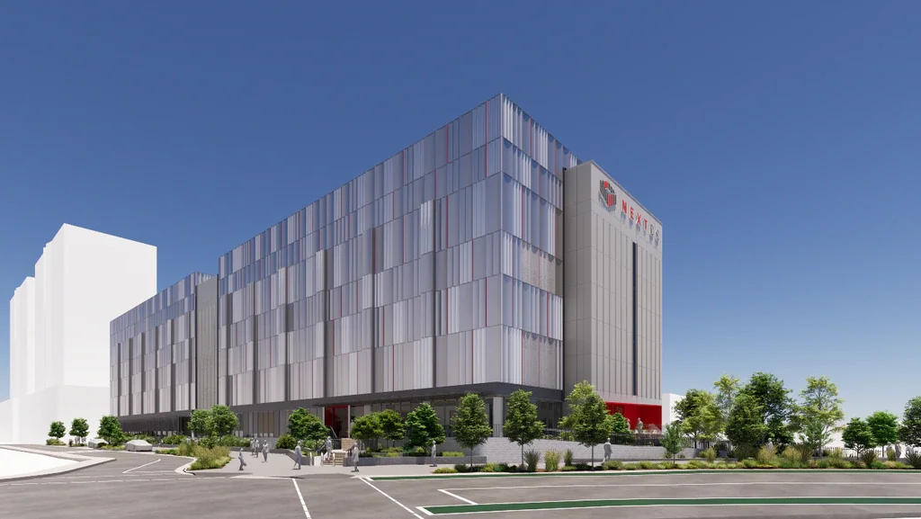 An artist's impression of NEXTDC's second data centre at Maroochydore on the Sunshine Coast.