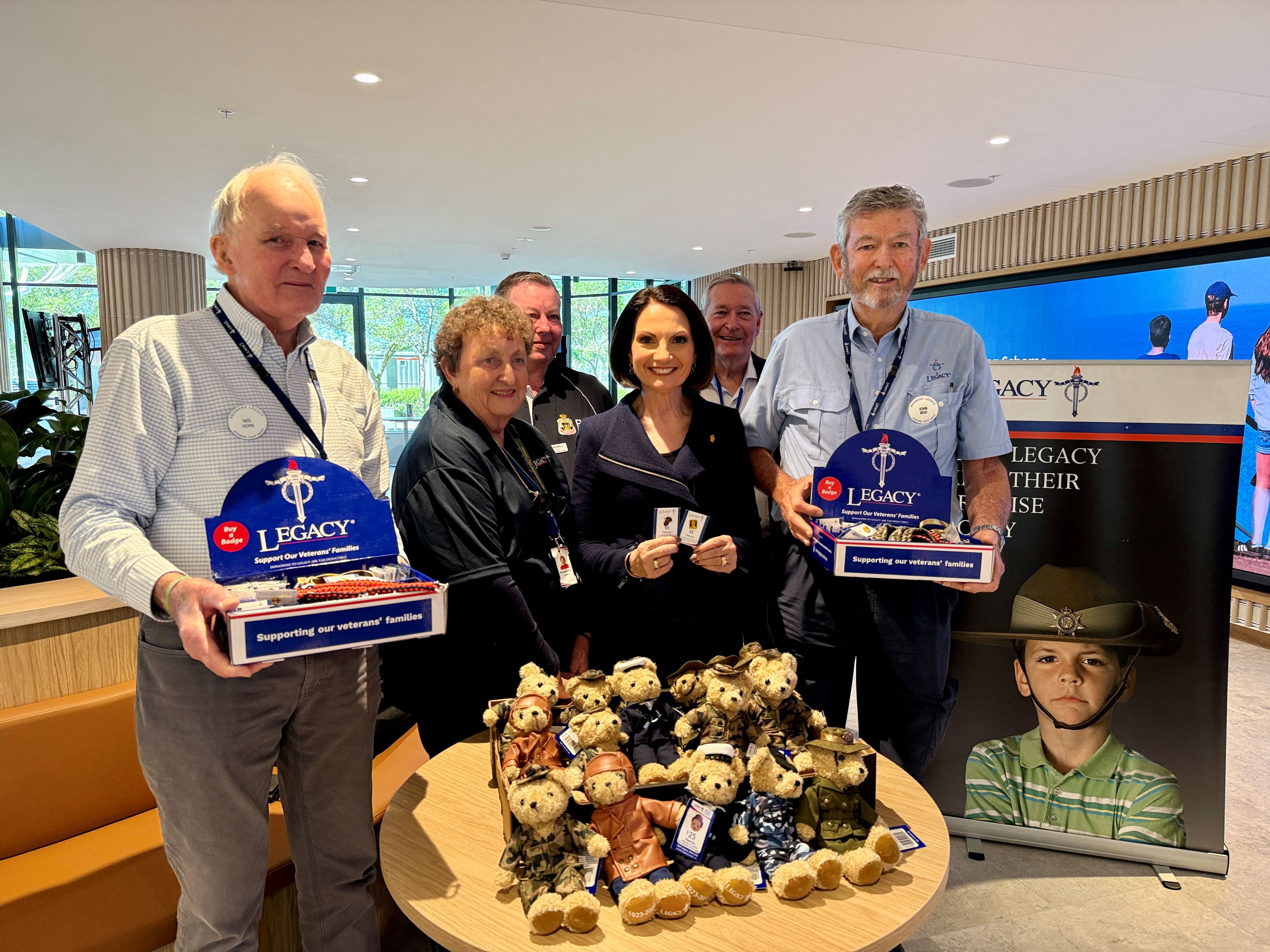 Sunshine Coast Legacy Week launch with Mayor and Legatees