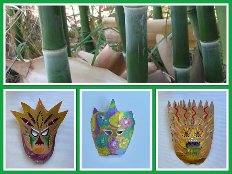 Kids Art Attack: Bamboo Mask Making