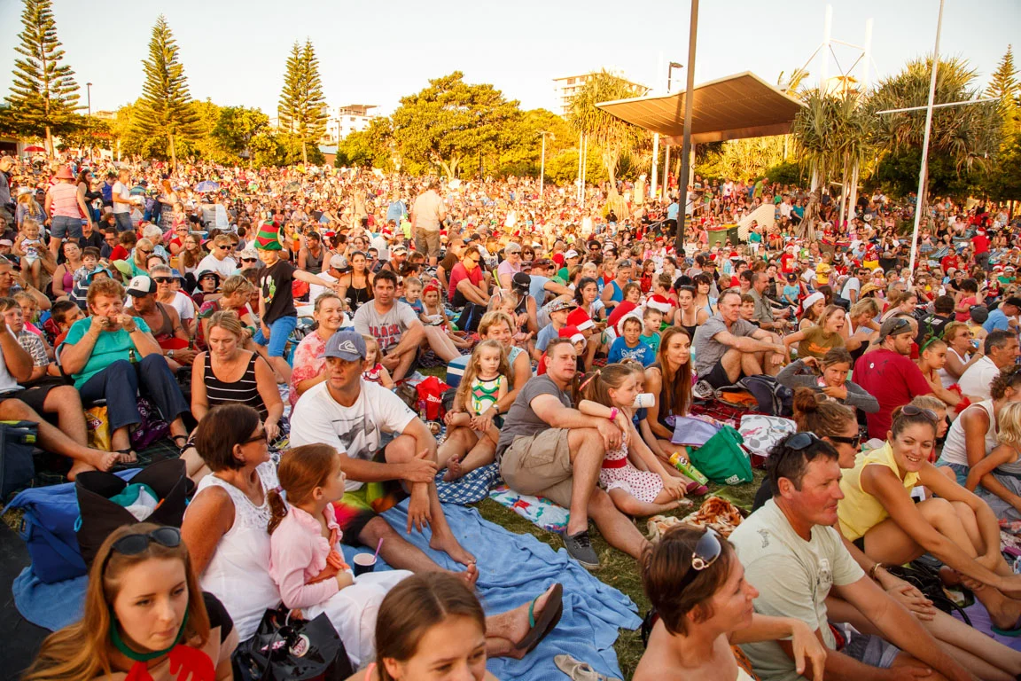 Carols event in Caloundra