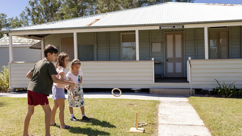 Summer school holiday program at Bankfoot House