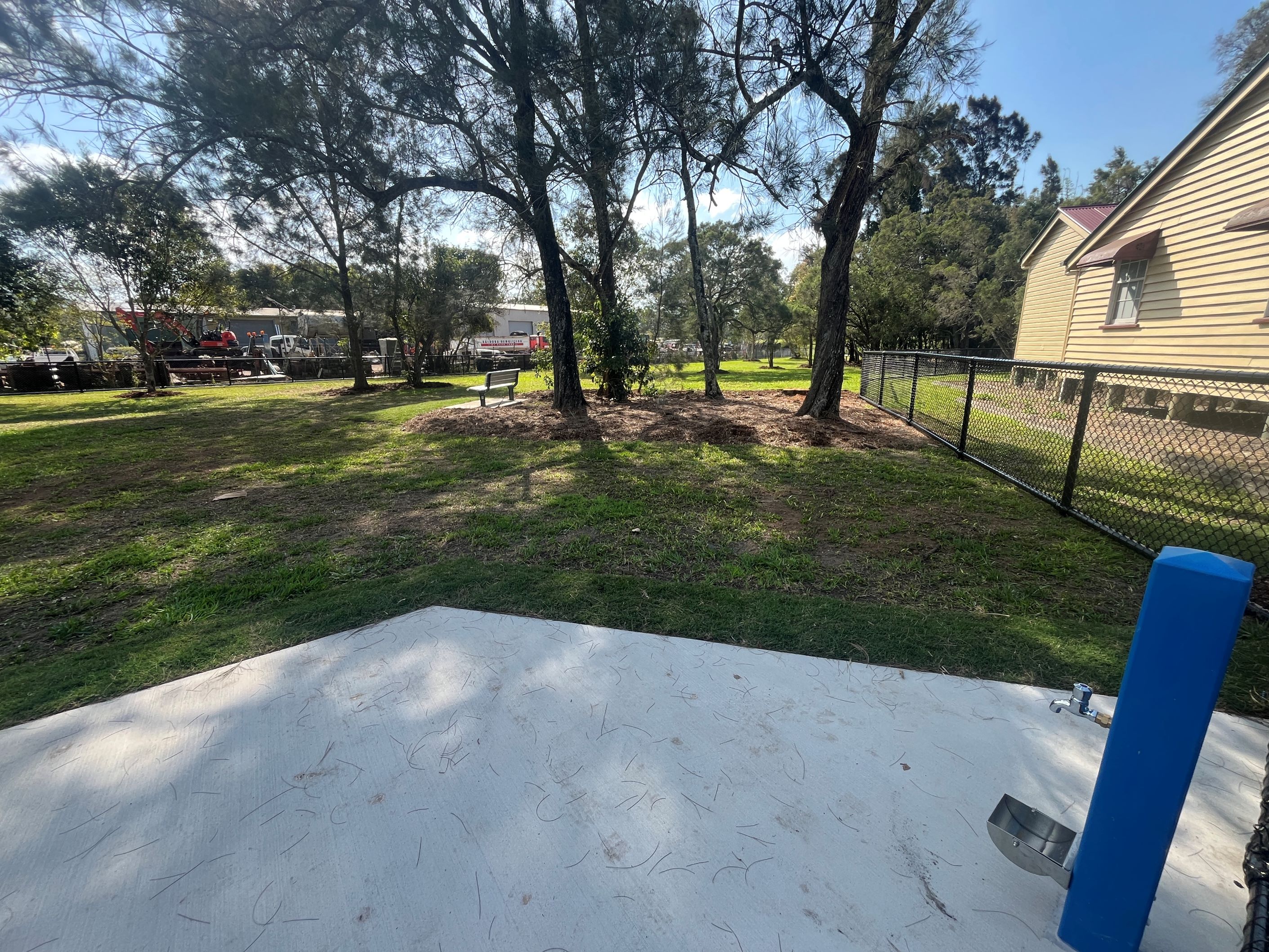 Yandina fenced off-leash dog exercise area.