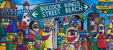 Uncover seaside town’s vibrant art scene for free