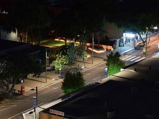 Networked street lighting